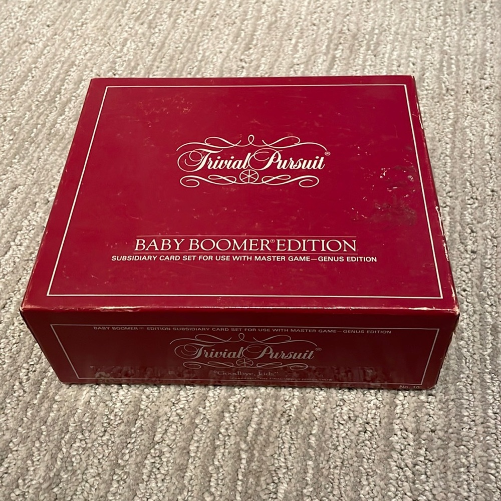 Trivial Pursuit Baby Boomer Edition
